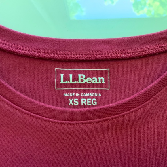 Women's L.L.Bean Tee, Long-Sleeve Crewneck - Picture 3 of 4